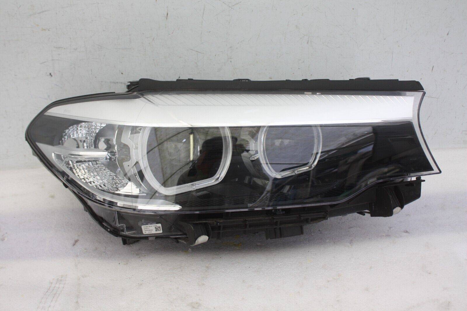 BMW 5 Series G30 G31 Right Side LED Headlight 2017 to 2020 Genuine DAMAGED 176565439963