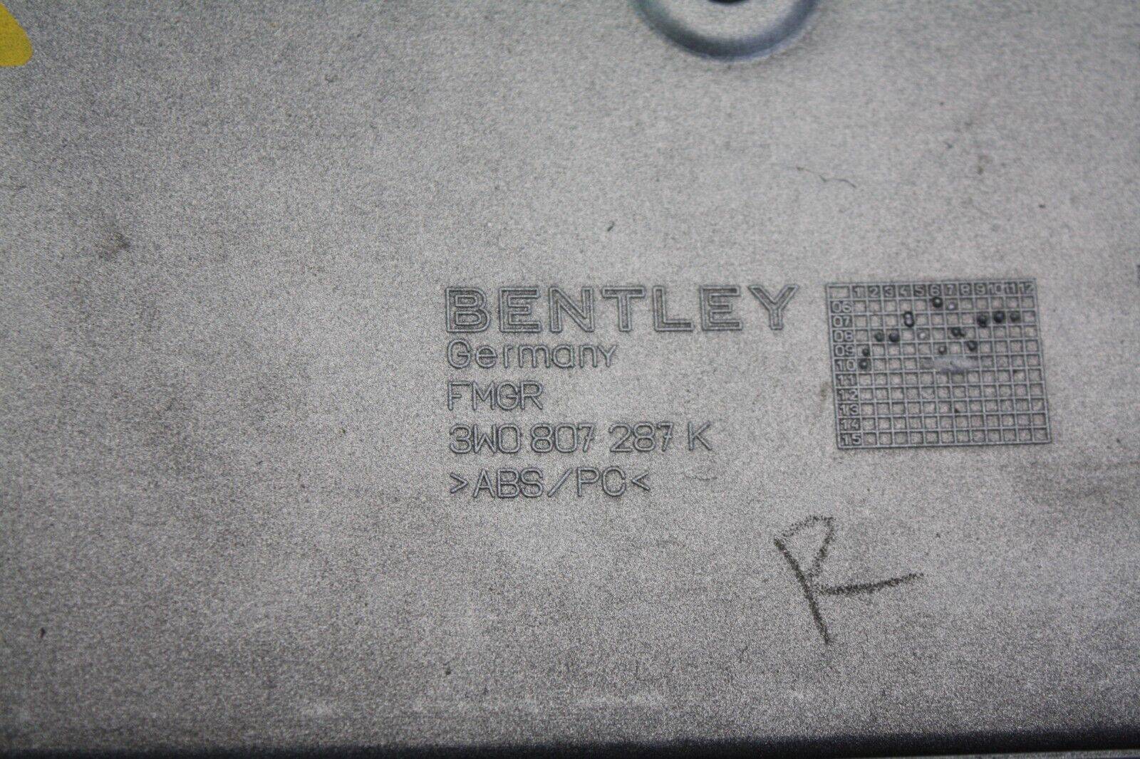 Bentley-Continental-Front-Bumper-Number-Plate-3W0807287K-Genuine-176027888793-6