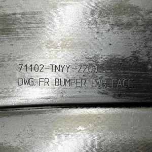 Honda CR-V Front Bumper Lower Section 2018 TO 2023 71102-TNYY-ZZ00 Genuine - Image 19
