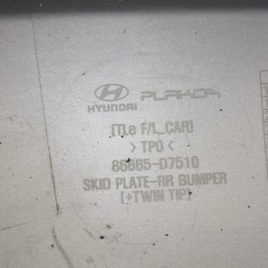 Hyundai Tucson Rear Bumper Lower Section 2018 TO 2021 86665-D7510 Genuine - Image 11
