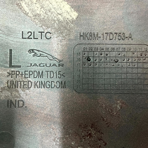 Jaguar F Pace R-Sport Rear Bumper Left Corner Trim 2016 ON HK8M-17D753-A Genuine - Image 12