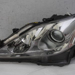LEXUS IS250 IS350 Left Side Headlight 2006 to 2008 Genuine *DAMAGED* - Image 1