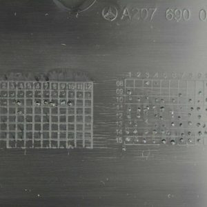 MERCEDES E CLASS W207 BOOT TRUNK LOCK TRIM COVER PANEL 2009 TO 2016 A2076900341 - Image 7