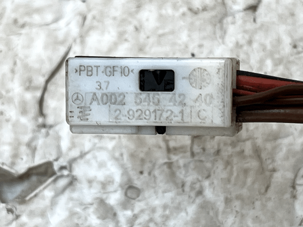 Mercedes C Class C204 Wiring Loom Harness Plug Connector A0025454240 Genuine 178456674863 8