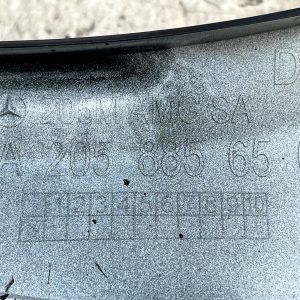 Mercedes C-Class W205 AMG Front Bumper Left Vent Cover Trim 14-18 A2058856502 - Image 9