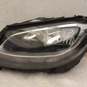 Mercedes C Class W205 Left Side Headlight 14 TO 18 A2059066702 Genuine *DAMAGED*