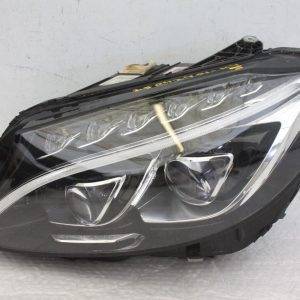 Mercedes C Class W205 Left Side LED Headlight A2059063304 Genuine 176350352233