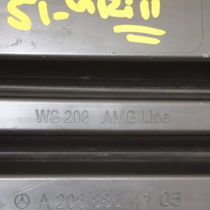 Mercedes C Class W206 AMG Front Bumper Left Grill 2022 ON A2068854105 Genuine - Image 15