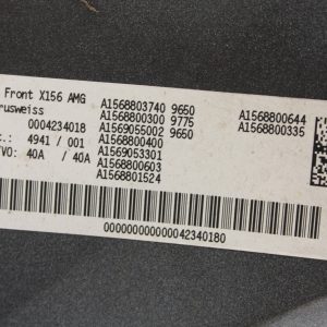 Mercedes GLA X156 AMG Front Bumper A1568851925 Genuine *DAMAGED* - Image 18