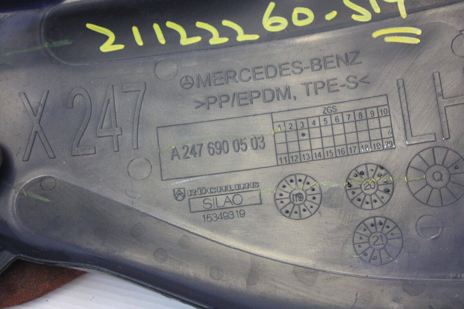 Mercedes-GLB-X247-Front-Left-Bracket-A2476900503-Genuine-175910484423-7