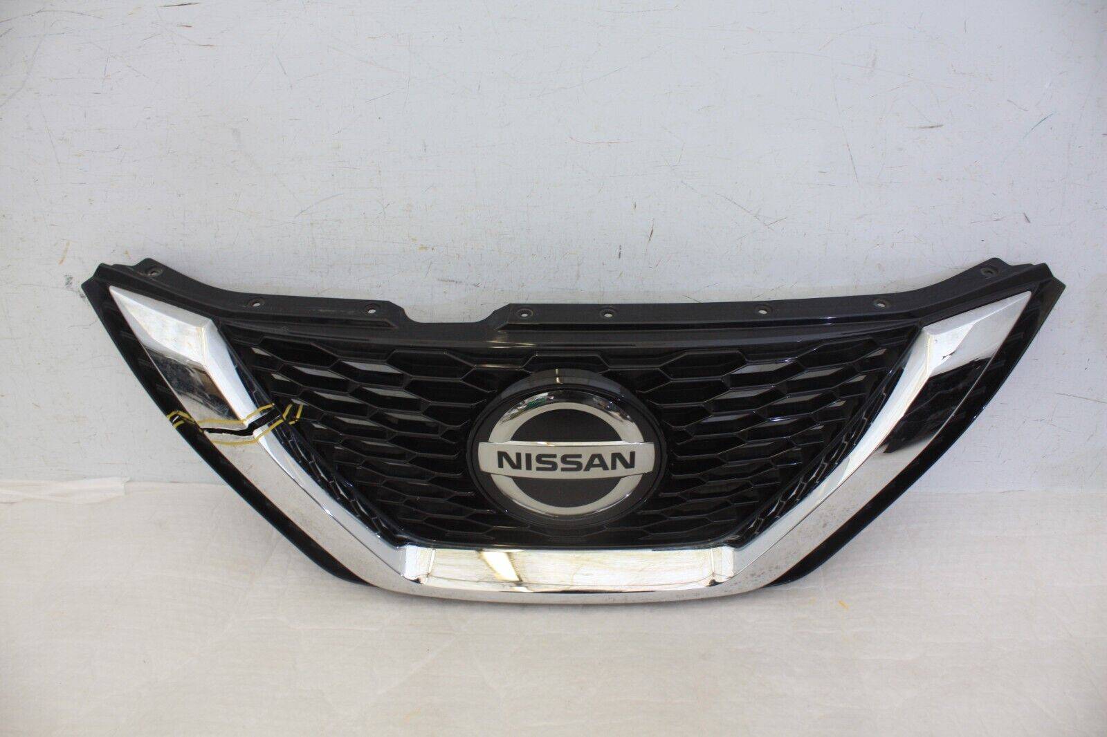 Nissan-Qashqai-Front-Bumper-Grill-62310-HV3-Genuine-DAMAGED-176343981883