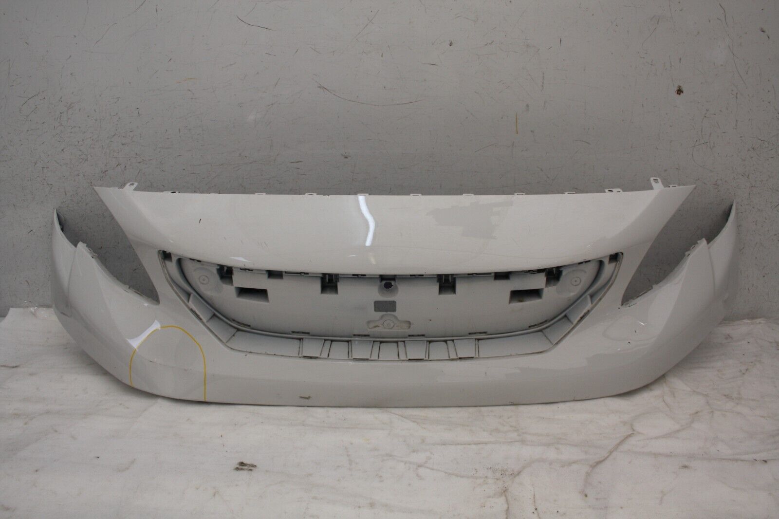 Peugeot Expert Front Bumper Upper Section 2016-2024 9808639777 Genuine *DAMAGED*