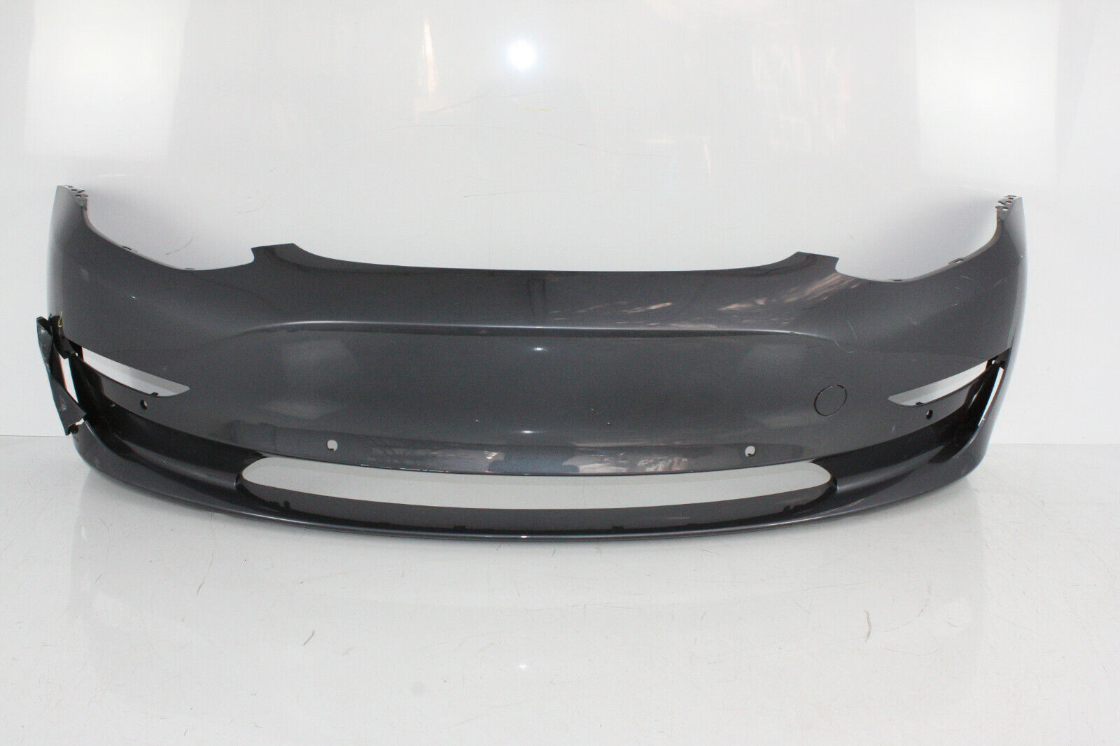 Tesla Model 3 Front Bumper 2019 On Damaged