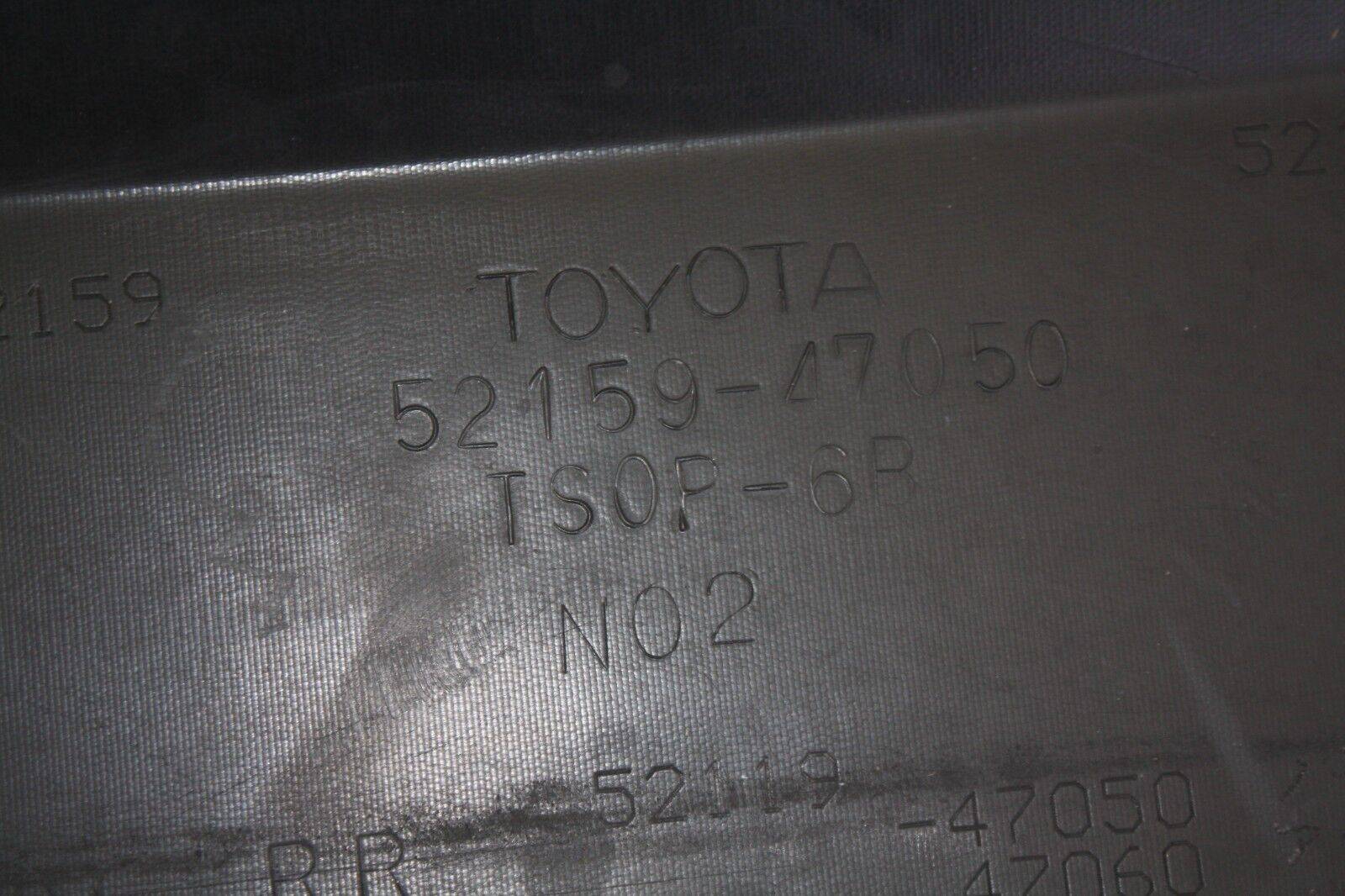 Toyota-Prius-Rear-Bumper-2009-to-2012-52159-47050-Genuine-176005829363-9
