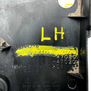 Toyota Prius Rear Bumper Left Spoiler Cover 2009 To 2015 5210947020 Genuine - Image 9