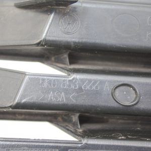 VW Golf Front Bumper Right Grill 2009 TO 2012 5K0853666A Genuine - Image 9