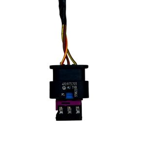 VW Golf Polo PDC Parking Sensor Wiring Harness Plug Connector 4F0973703 Genuine - Image 1