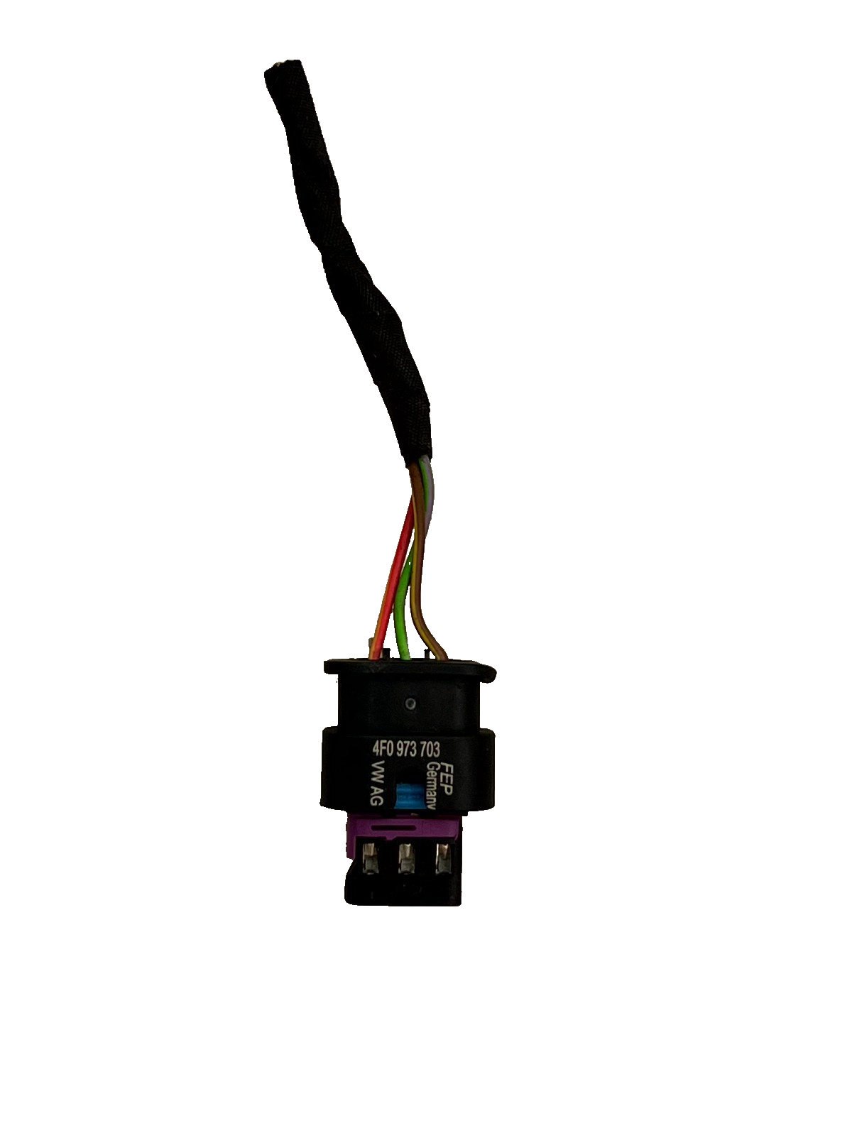 VW Golf Polo Parking Sensor Wiring Loom Harness Plug Connector 4F0973703 Genuine