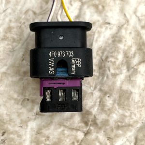 VW Golf Polo Parking Sensor Wiring Loom Harness Plug Connector 4F0973703 Genuine - Image 3