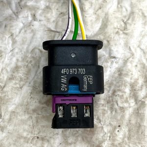 VW Golf Polo Parking Sensor Wiring Loom Harness Plug Connector 4F0973703 Genuine - Image 3