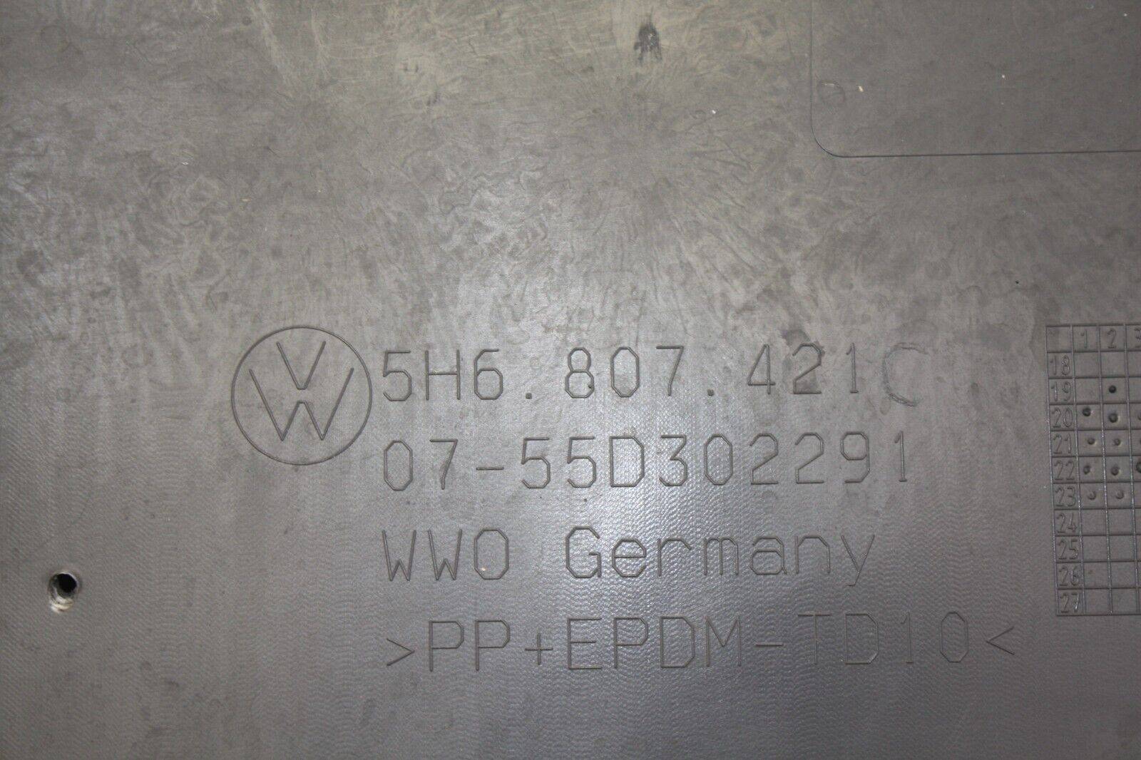 VW-Golf-Rear-Bumper-2020-ON-5H6807421C-Genuine-DAMAGED-176633190293-13