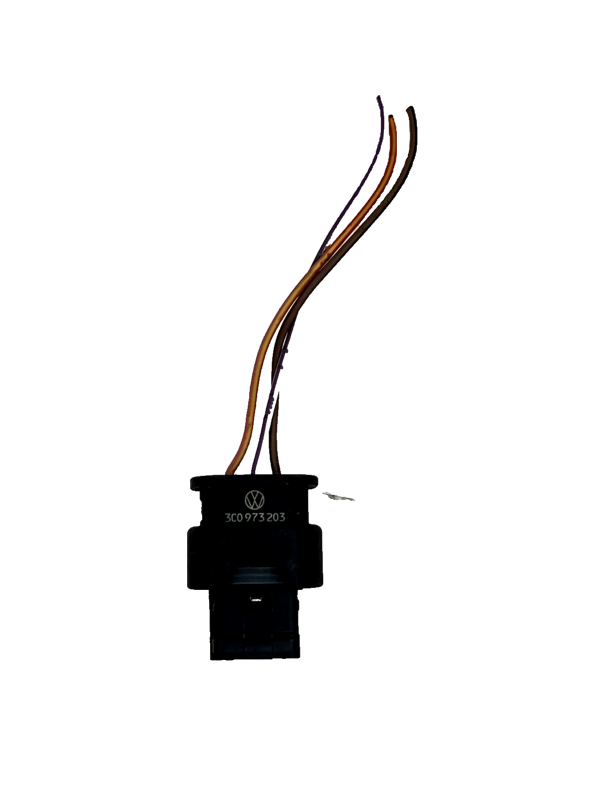 VW PASSAT B6 PDC Sensor Wiring Loom Plug Connector 3C0973203 Genuine 178560614263