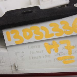 Vauxhall Astra J Rear Right Inner Tail Light Lamp 2010 TO 2015 13358078 Genuine - Image 11