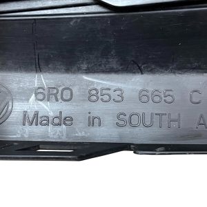 Volkswagen Polo 6R Front Bumper Left Lower Grille 2009-2014 6R0853665C Genuine - Image 12