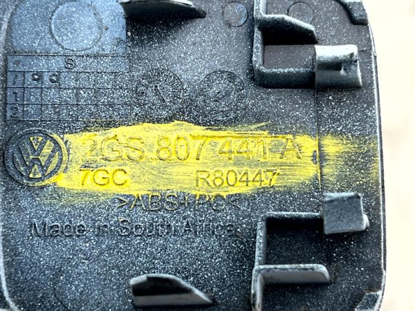 Volkswagen Polo Rear Bumper Tow Eye Cap Cover 2021 Onward 2GS807441A Genuine 178231072853 13
