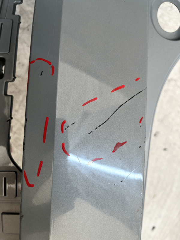 Volvo EX30 Rear Bumper 2023 ON 31345662 Genuine 178423369803 7