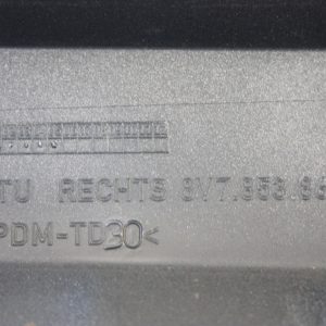 Audi A3 S Line Convertible Right Side Skirt 2014 TO 2016 8V7853860 Genuine - Image 9