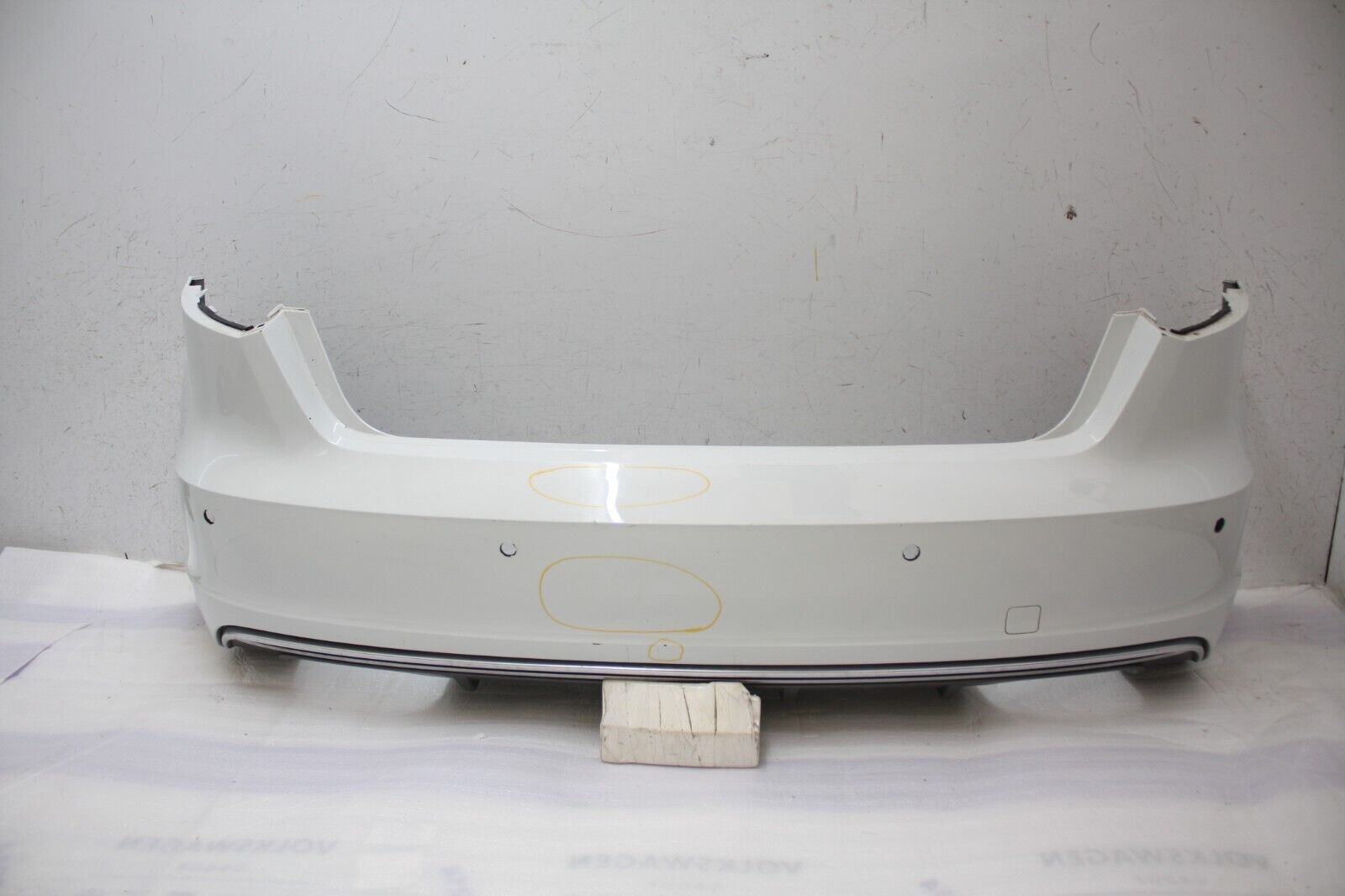 Audi A3 S3 Rear Bumper 2012 TO 2016 8V4807511C Genuine *DAMAGED*