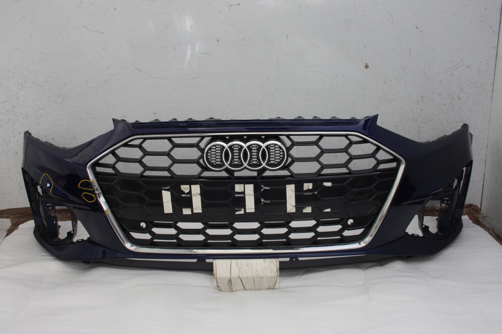Audi A4 B9 S Line Front Bumper 2019 to 2024 8W0807437AQ Genuine *DAMAGED*