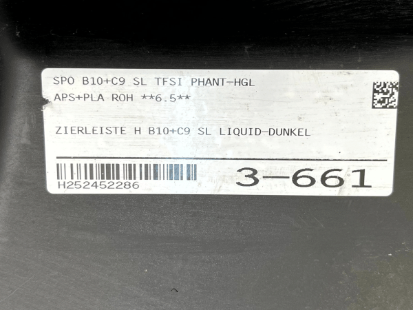 Audi A5 B10 S Line Rear Bumper Lower Spoiler 2024 Onward 8B3807521D Genuine 178507815614 14