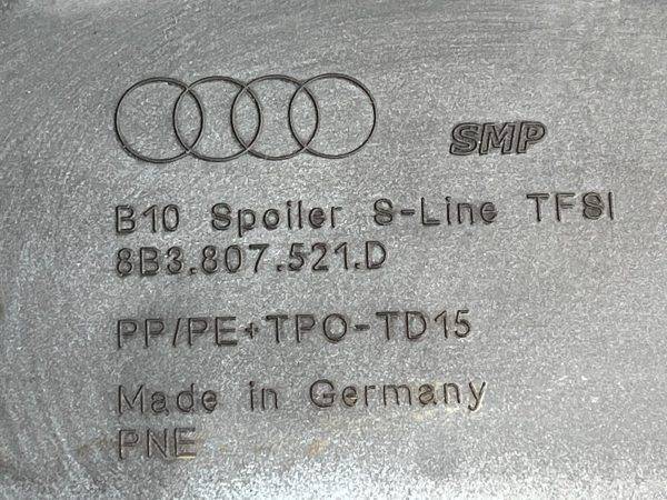 Audi A5 B10 S Line Rear Bumper Lower Spoiler 2024 Onward 8B3807521D Genuine 178507815614 15