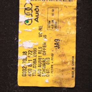 Audi A6 C8 Front Right Wheel Liner Splash Guard 2018 ON 4K0821172 Genuine - Image 7