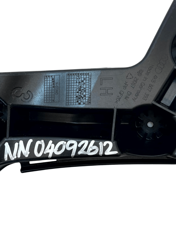 Audi A6 C8 Rear Left Side Bumper Mount Bracket 2018 TO 2025 4k5807393 Genuine 178536730944 3