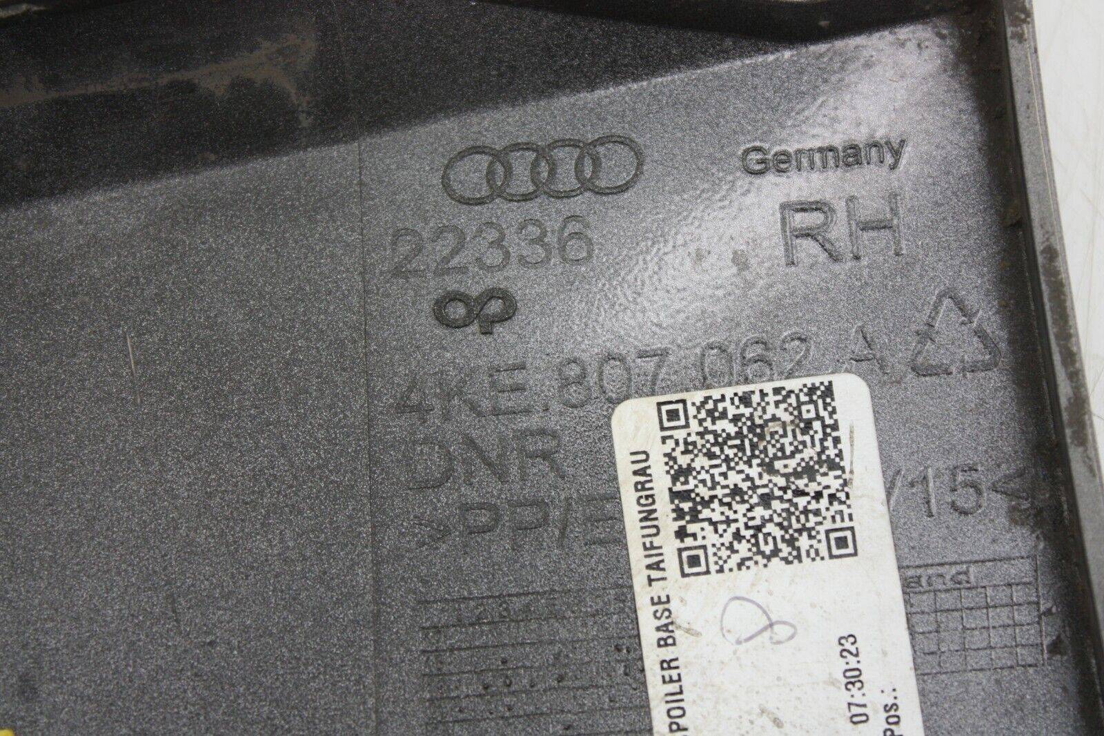 Audi-E-Tron-Front-Bumper-Right-Side-Spoiler-4KE807062A-Genuine-175367544114-6