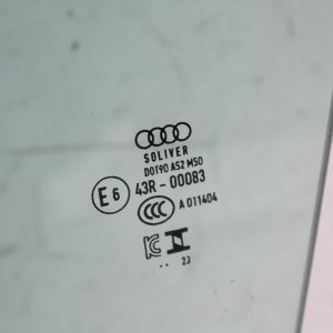 Audi E Tron Front Left Side Door Glass 4KE845201C Genuine - Image 5