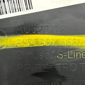 Audi Q3 S-Line Rear Bumper Lower Section 2018 TO 2025 83A807568B Genuine - Image 24