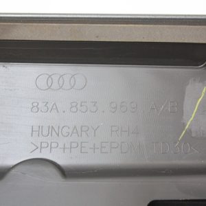 Audi Q3 S Line Rear Left Door Moulding 2018 ON 83A853969A Genuine - Image 8