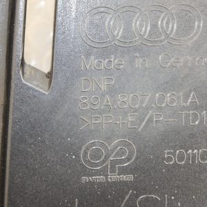 Audi Q4 E Tron Sportback Front Bumper Lower Section 2021 ON 89A807061A Genuine - Image 10