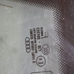 Audi Q5 Rear Right Quarter Window Glass 2017 TO 2020 80A845298 Genuine - Image 7