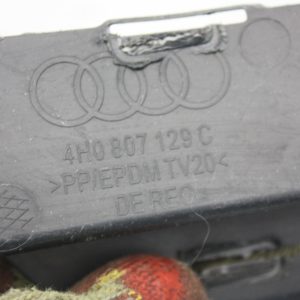 Audi S8 Front Bumper Right Side Tow Cover With Bracket 4H0807129C Genuine - Image 9