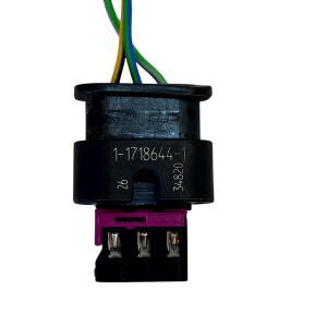Audi VW Mercedes 3 Pin PDC Sensor Wiring Loom Plug Connector 1-1718644-1 Genuine - Image 2