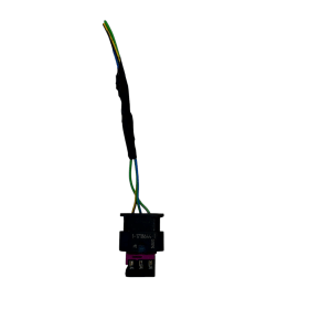 Audi VW Mercedes 3 Pin PDC Sensor Wiring Loom Plug Connector 1-1718644-1 Genuine - Image 1
