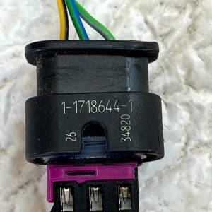 Audi VW Mercedes 3 Pin PDC Sensor Wiring Loom Plug Connector 1-1718644-1 Genuine - Image 8