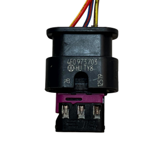Audi VW Skoda Seat PDC Parking Distance Sensor Plug Connector 4F0973703 Genuine - Image 3