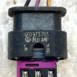 Audi VW Skoda Seat PDC Parking Sensor Loom Plug Connector 4F0973703 Genuine - Image 9