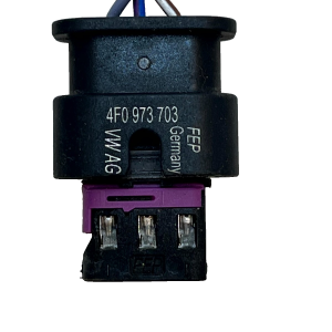 Audi VW Skoda Seat PDC Parking Sensor Loom Plug Connector 4F0973703 Genuine - Image 3